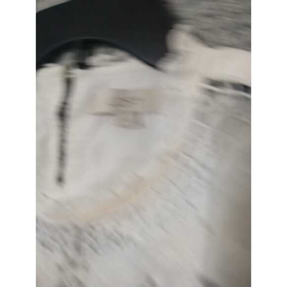 Loft Embroidered Long Sleeve Blouse Large White Cottage Core Feminine Peasant - Picture 10 of 11